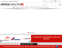 Tablet Screenshot of masterk.com
